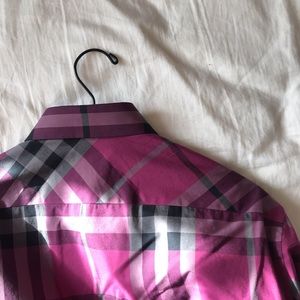 Shirts - ROXFORD MAGENTA PLAID DRESS SHIRT BUTTON-DOWN Shirts - ROXFORD MAGENTA PLAID DRESS SHIRT BUTTON-DOWN